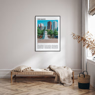 The Hague Travel Color Poster