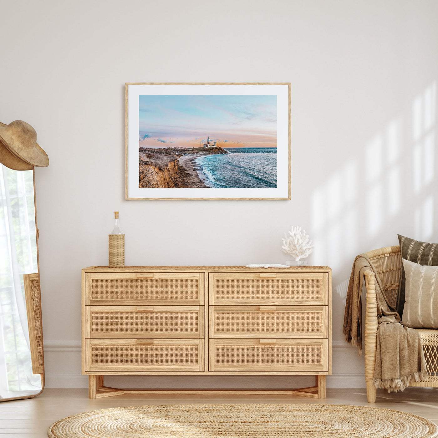 The Hamptons Landscape Color Poster