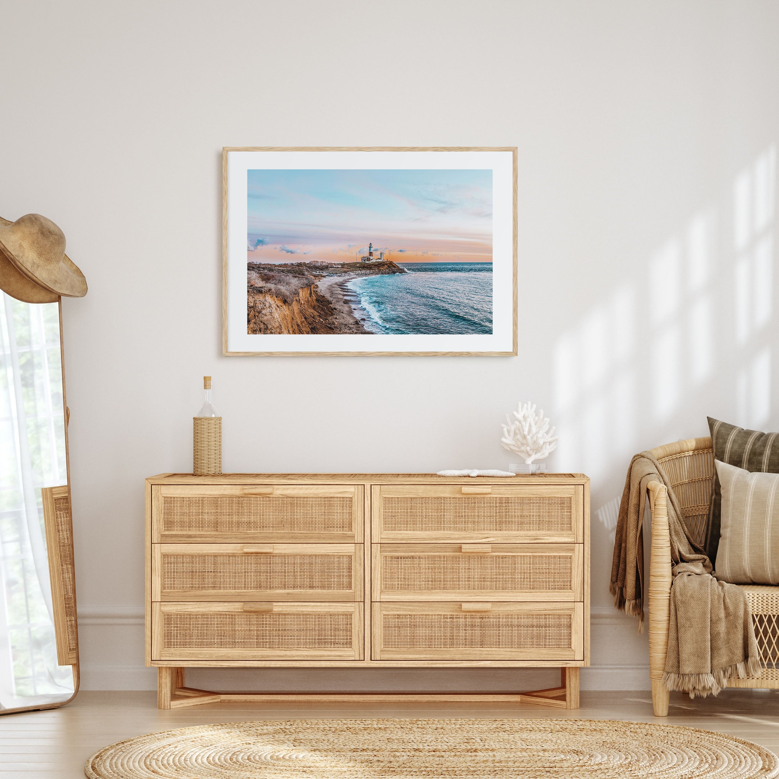 The Hamptons Landscape Color Poster