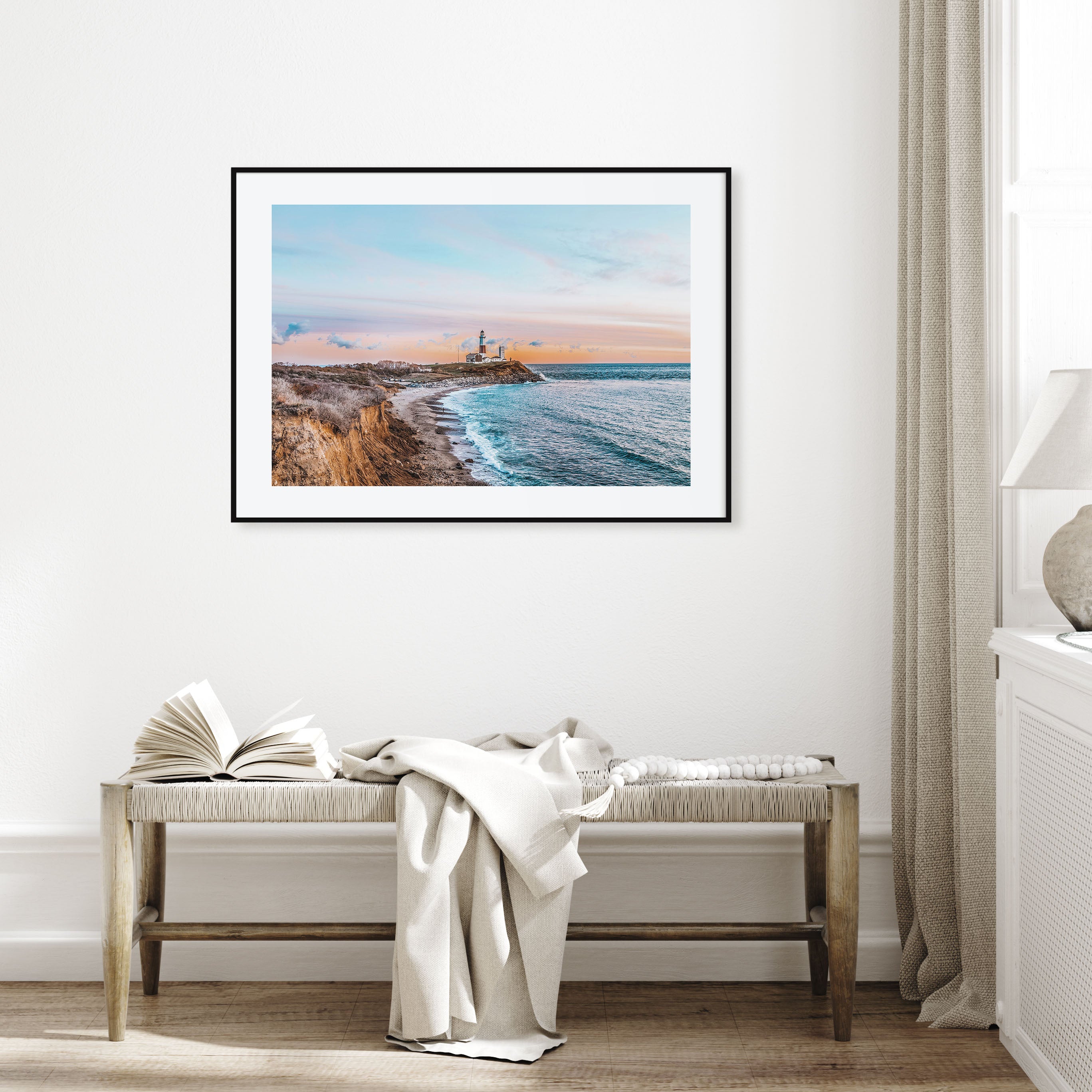 The Hamptons Landscape Color Poster