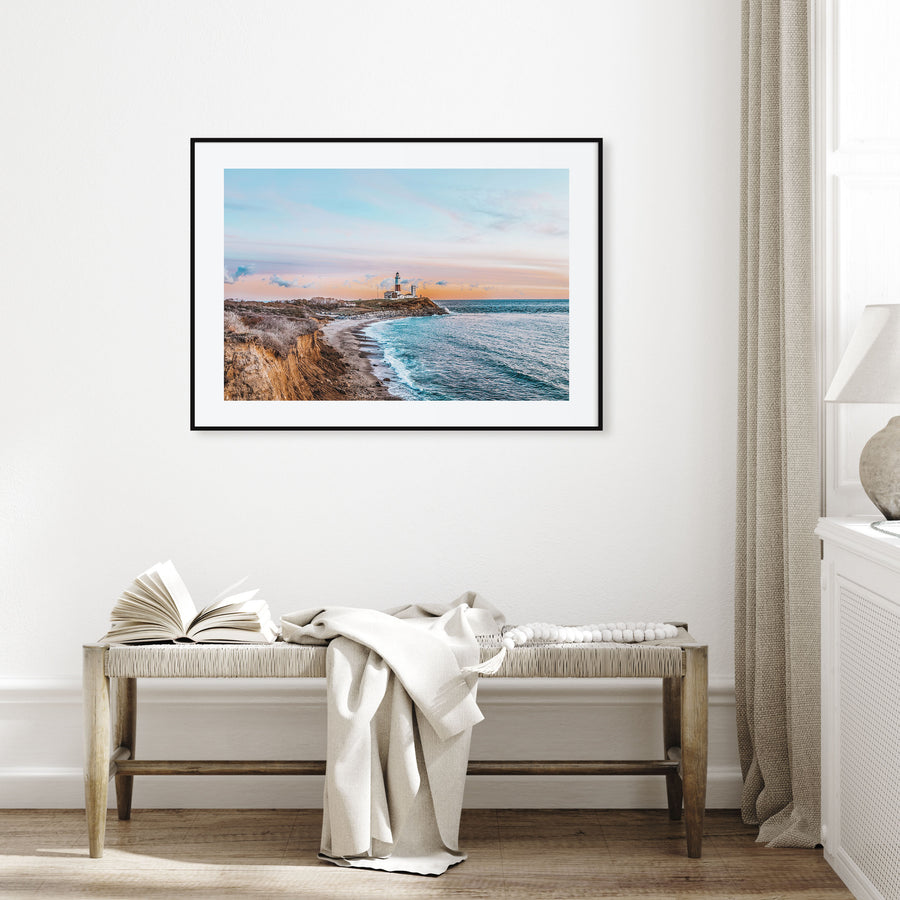 The Hamptons Landscape Color Poster
