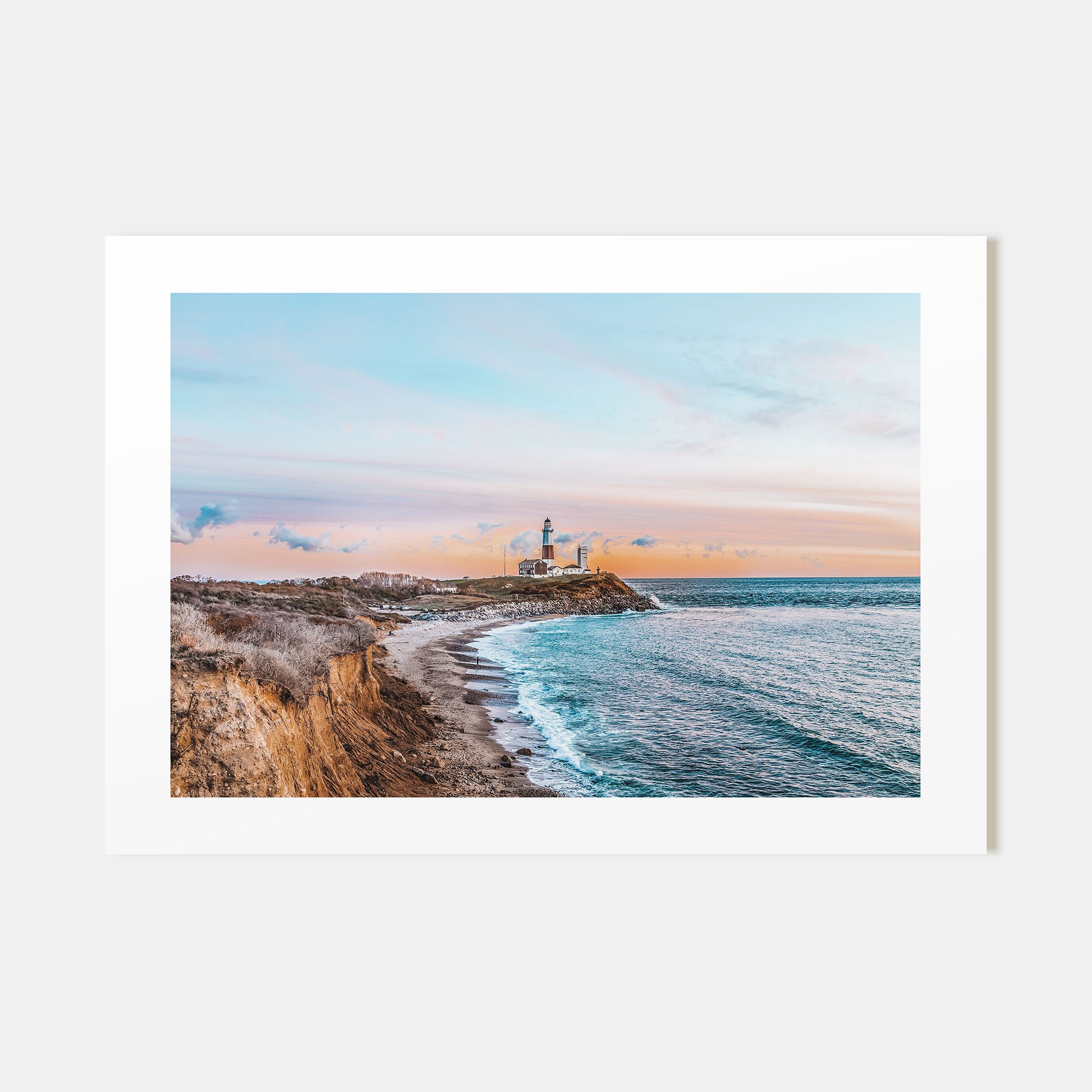 The Hamptons Landscape Color Poster