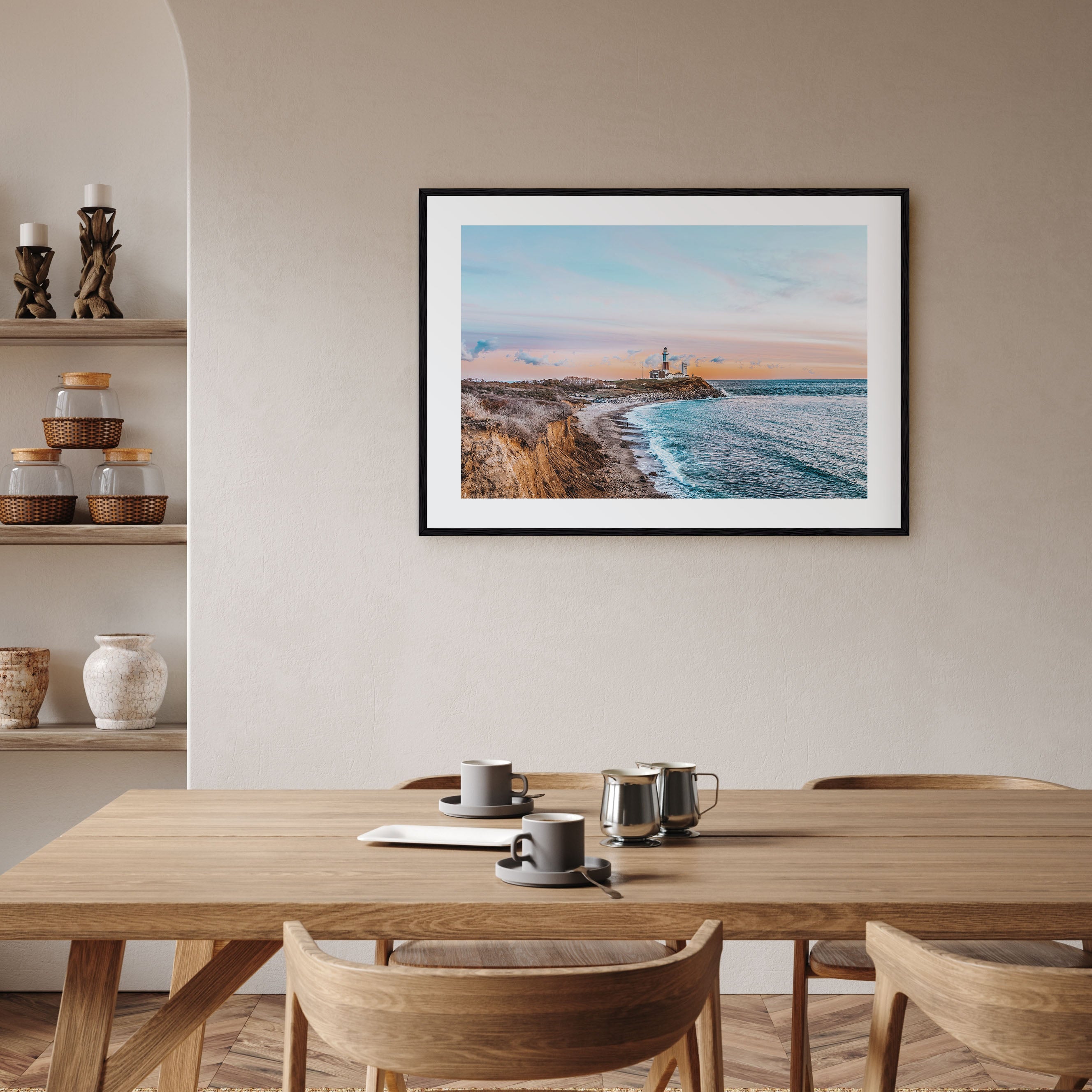 The Hamptons Landscape Color Poster