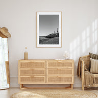 The Hamptons Photo B&W Poster