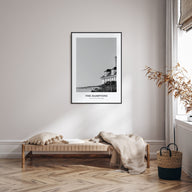 The Hamptons Portrait B&W Poster