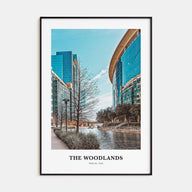 The Woodlands Portrait Color Poster