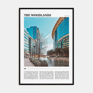 The Woodlands Travel Color Poster