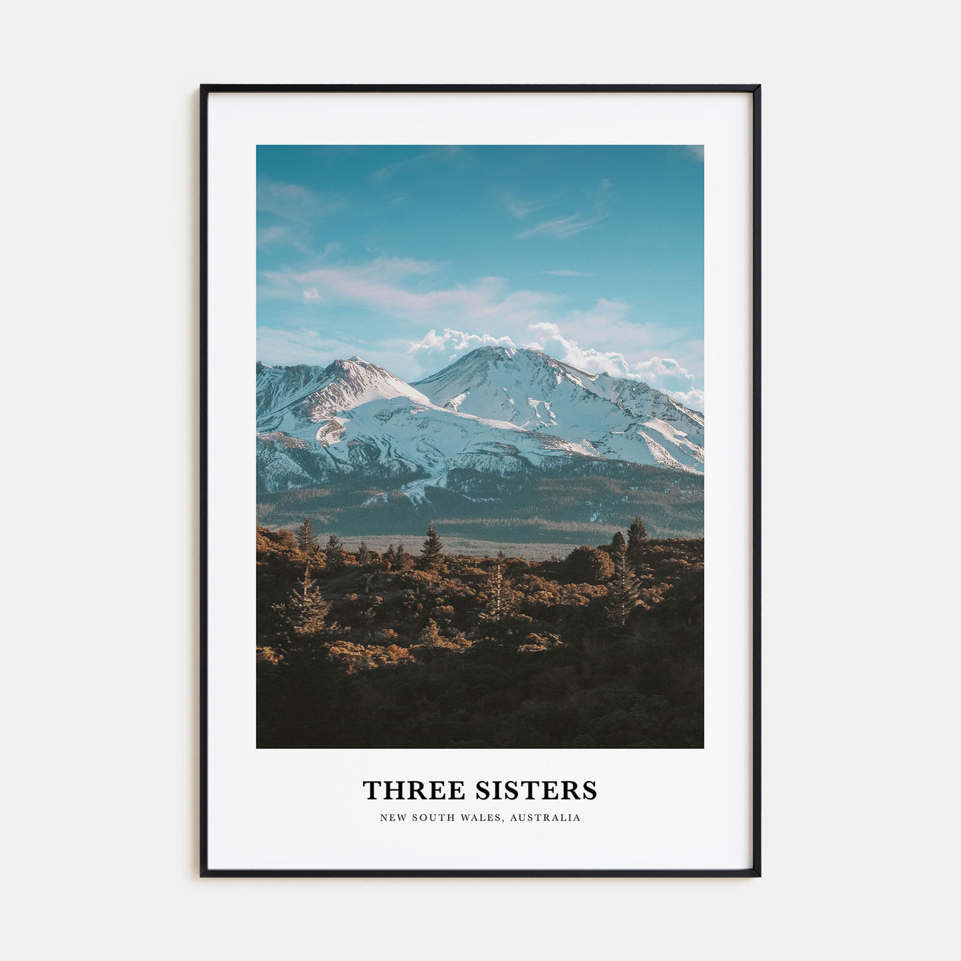 Three Sisters Portrait Color Poster