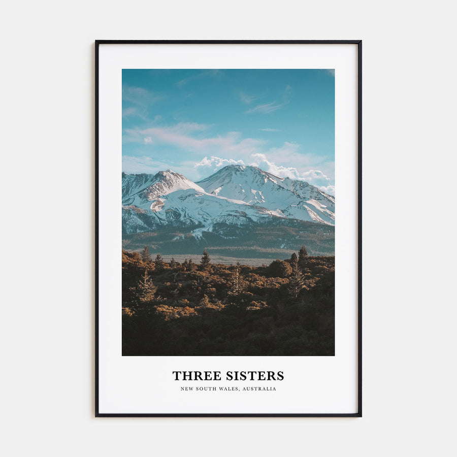 Three Sisters Portrait Color Poster