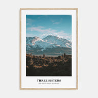 Three Sisters Portrait Color Poster