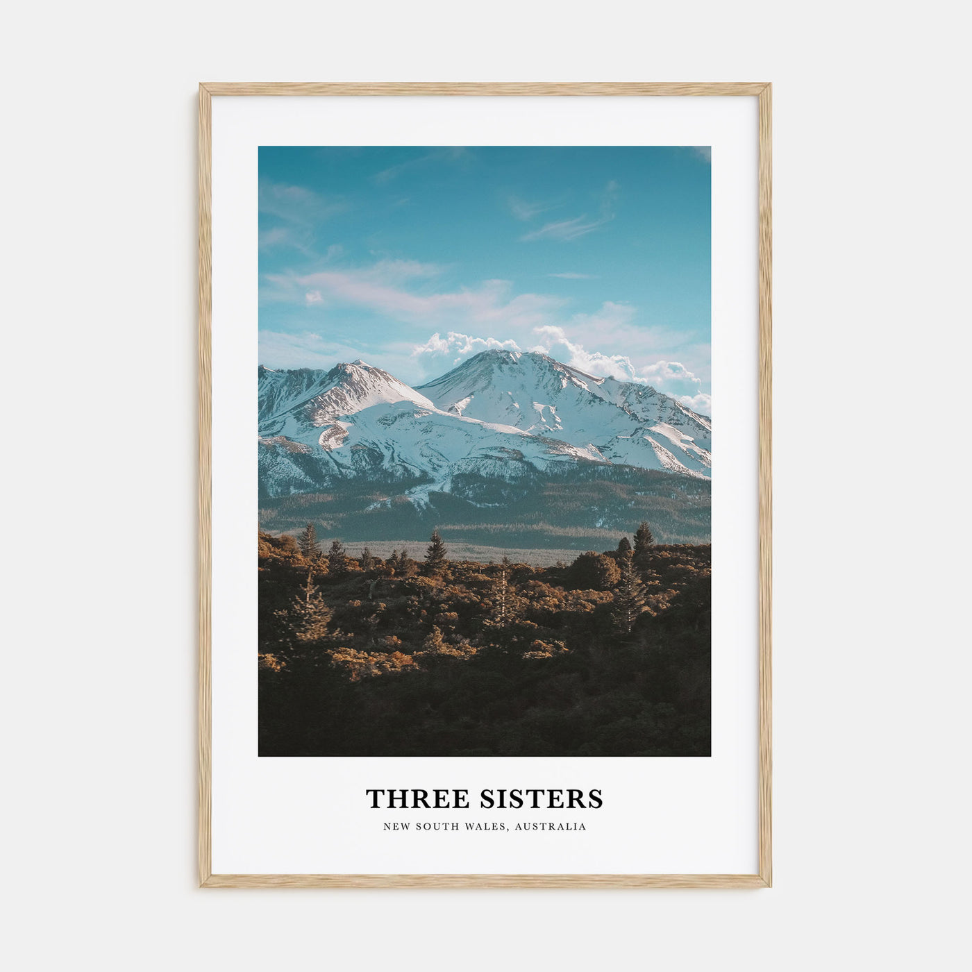 Three Sisters Portrait Color Poster
