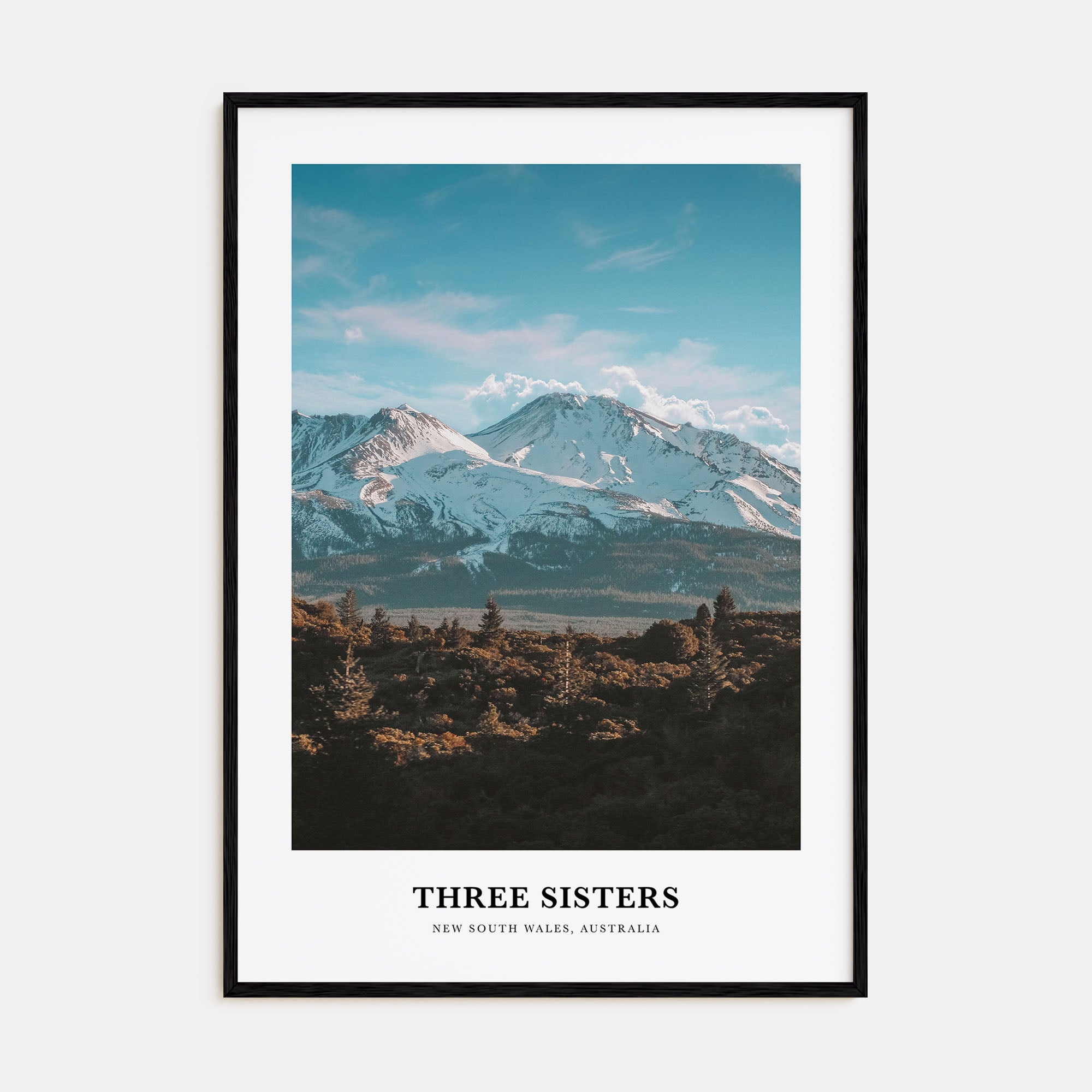 Three Sisters Portrait Color Poster