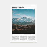 Three Sisters Travel Color Poster