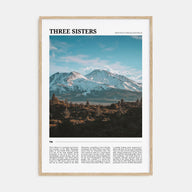 Three Sisters Travel Color Poster