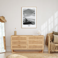 Tibet Portrait B&W Poster