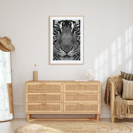 Tiger Photo B&W No 1 Poster