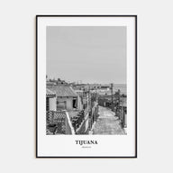Tijuana Portrait B&W Poster