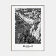 Timisoara Portrait B&W No 1 Poster