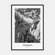 Timisoara Portrait B&W No 1 Poster