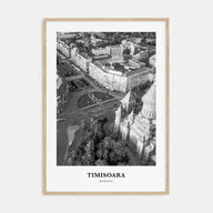 Timisoara Portrait B&W No 1 Poster