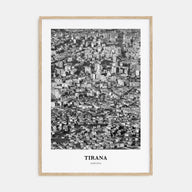 Tirana Portrait B&W Poster