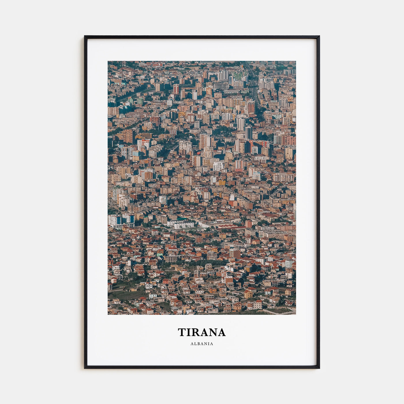Tirana Portrait Color Poster
