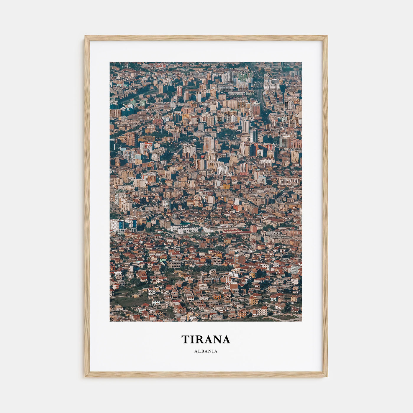 Tirana Portrait Color Poster
