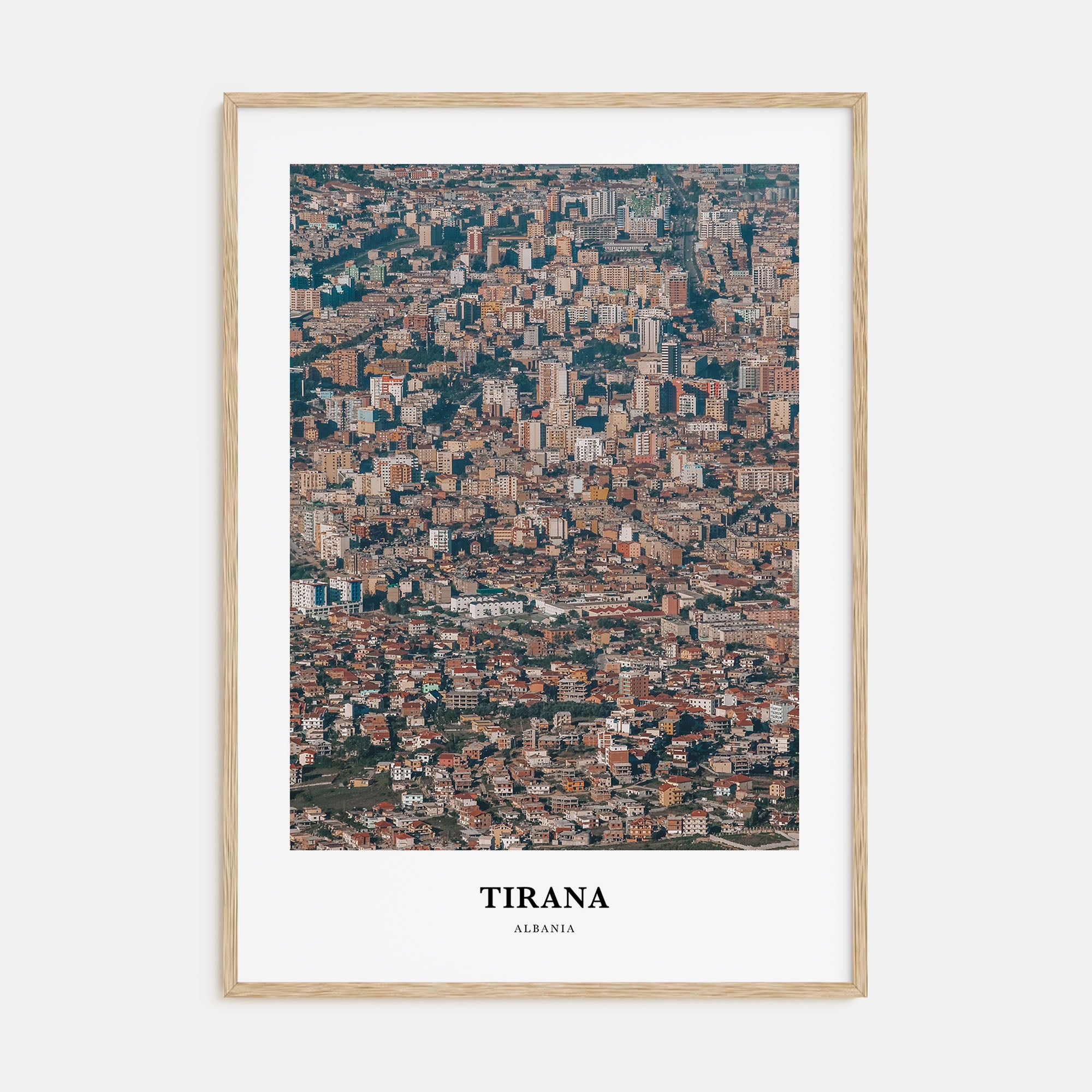 Tirana Portrait Color Poster