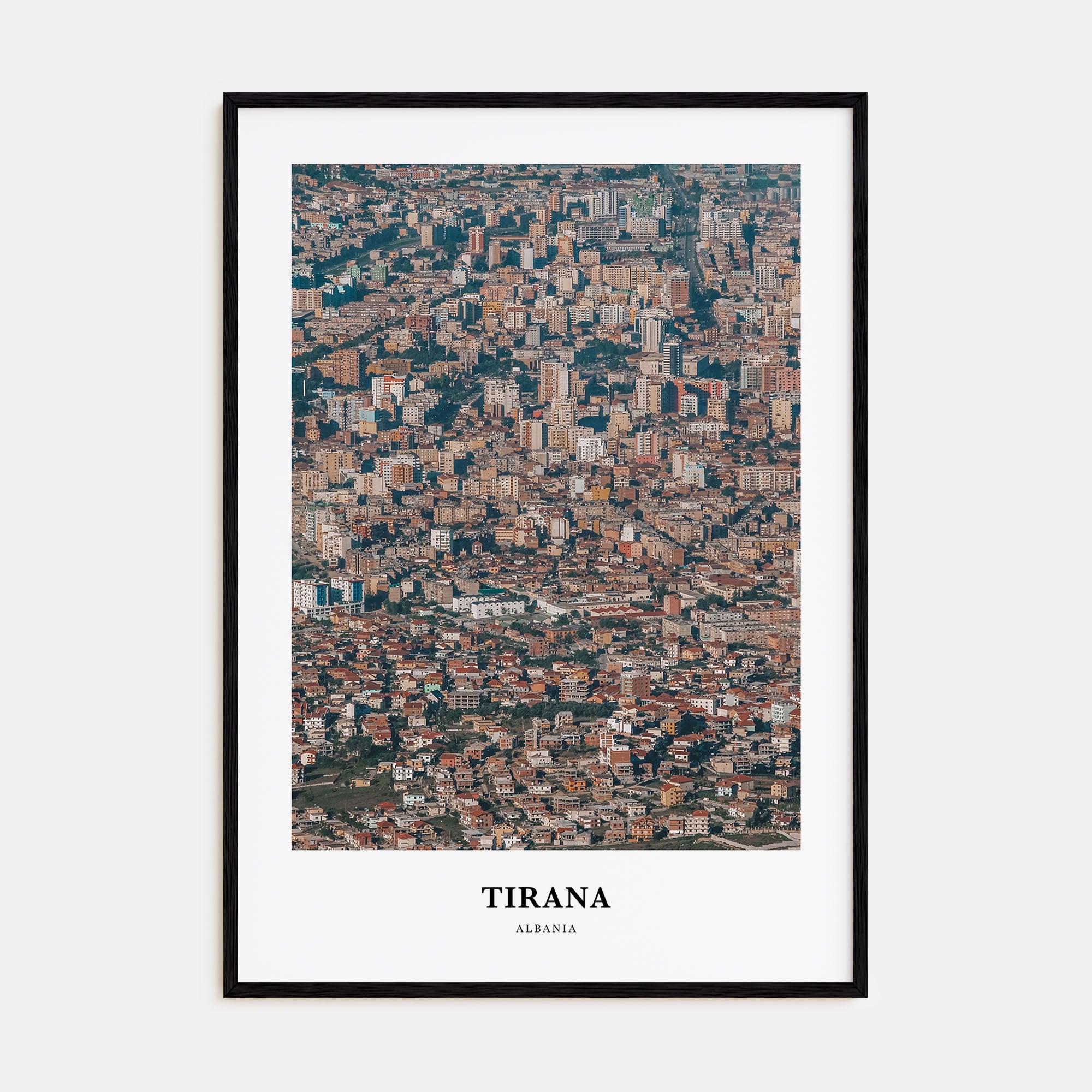 Tirana Portrait Color Poster