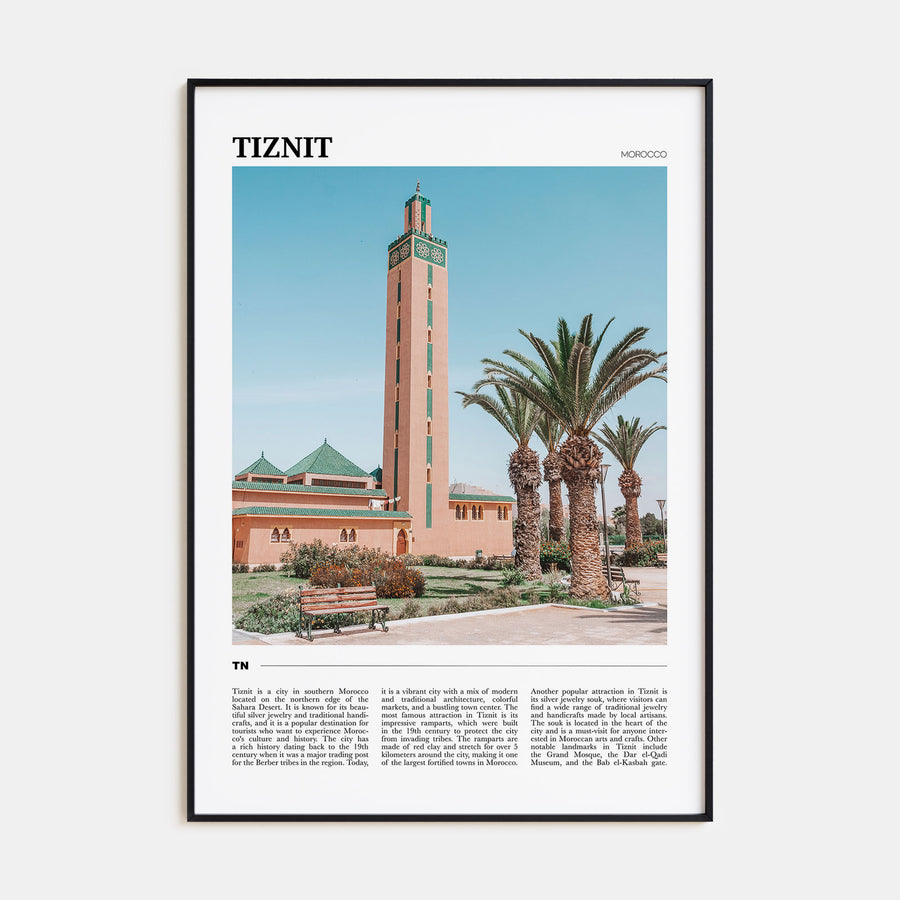Tiznit Travel Color Poster