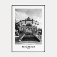Tlaquepaque Portrait B&W Poster