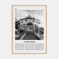 Tlaquepaque Travel B&W Poster