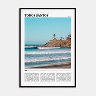Todos Santos Travel Color Poster