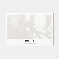 Tofino Map Landscape Poster