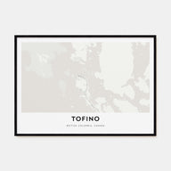 Tofino Map Landscape Poster