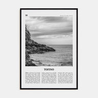 Tofino Travel B&W Poster