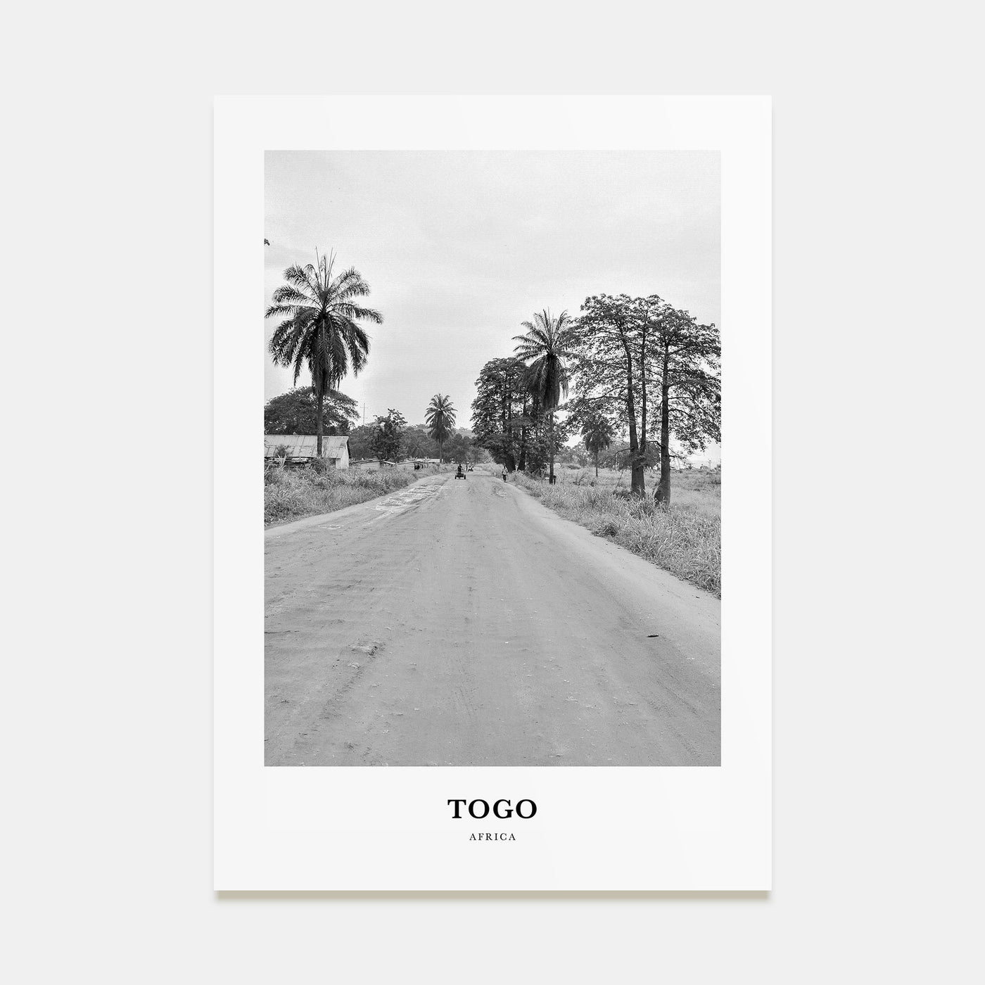 Togo Portrait B&W Poster