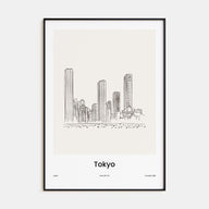 Tokyo Drawn Poster