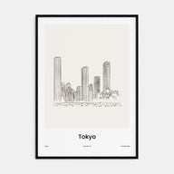 Tokyo Drawn Poster