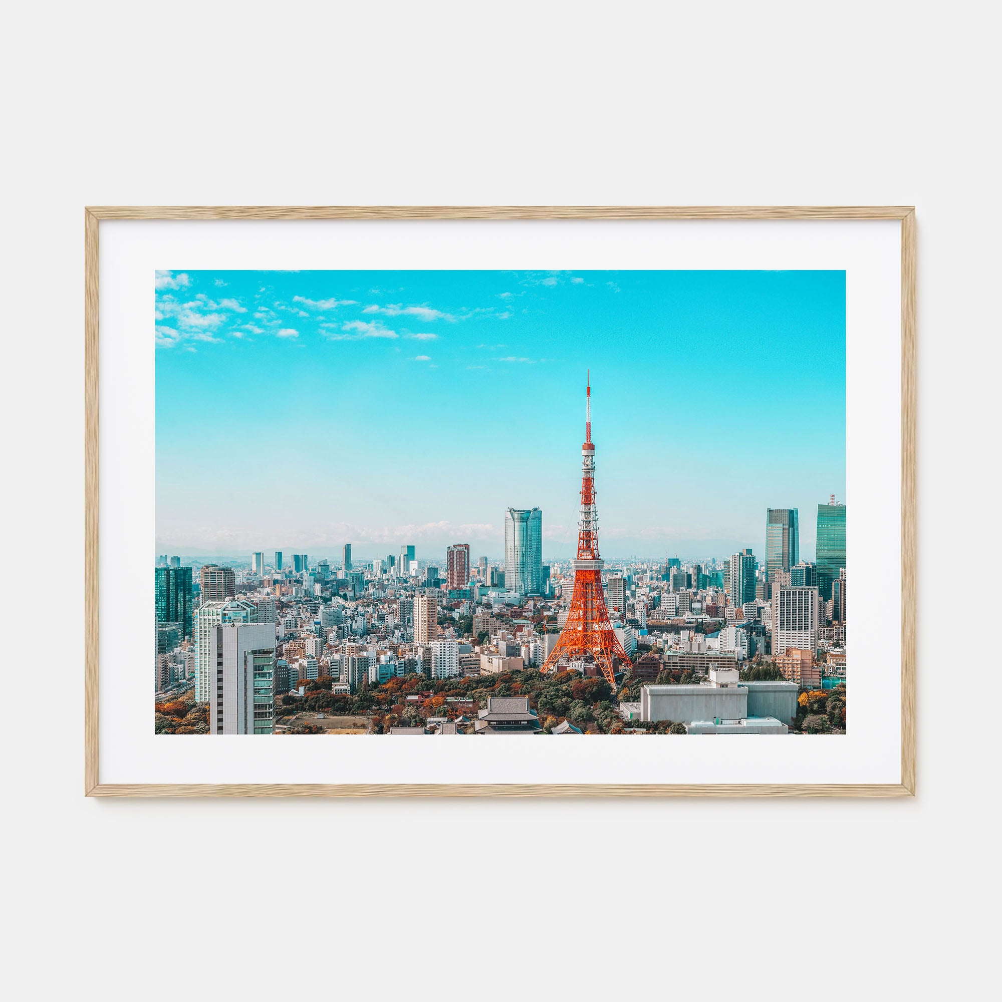 Tokyo Landscape Color Poster