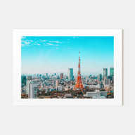 Tokyo Landscape Color Poster