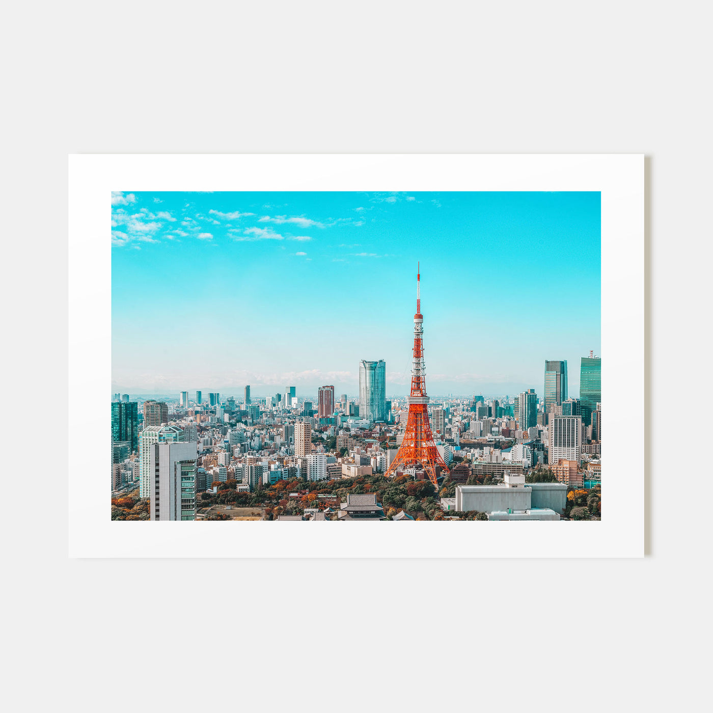 Tokyo Landscape Color Poster