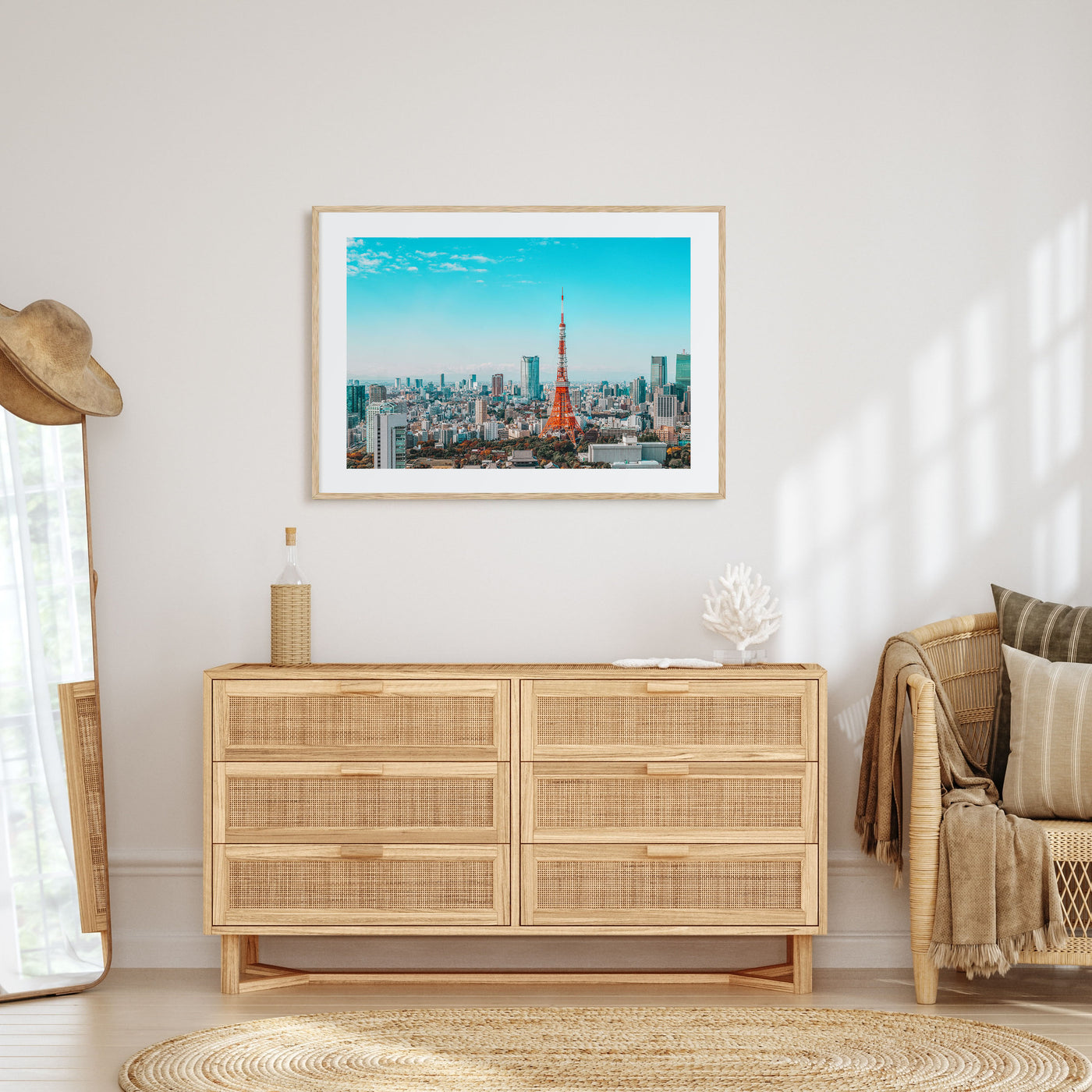 Tokyo Landscape Color Poster