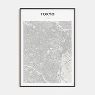 Tokyo Map Portrait Poster