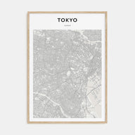 Tokyo Map Portrait Poster