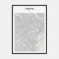 Tokyo Map Portrait Poster