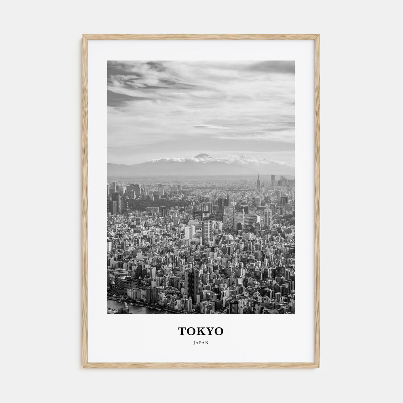 Tokyo Portrait B&W No 2 Poster
