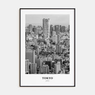 Tokyo Portrait B&W No 3 Poster