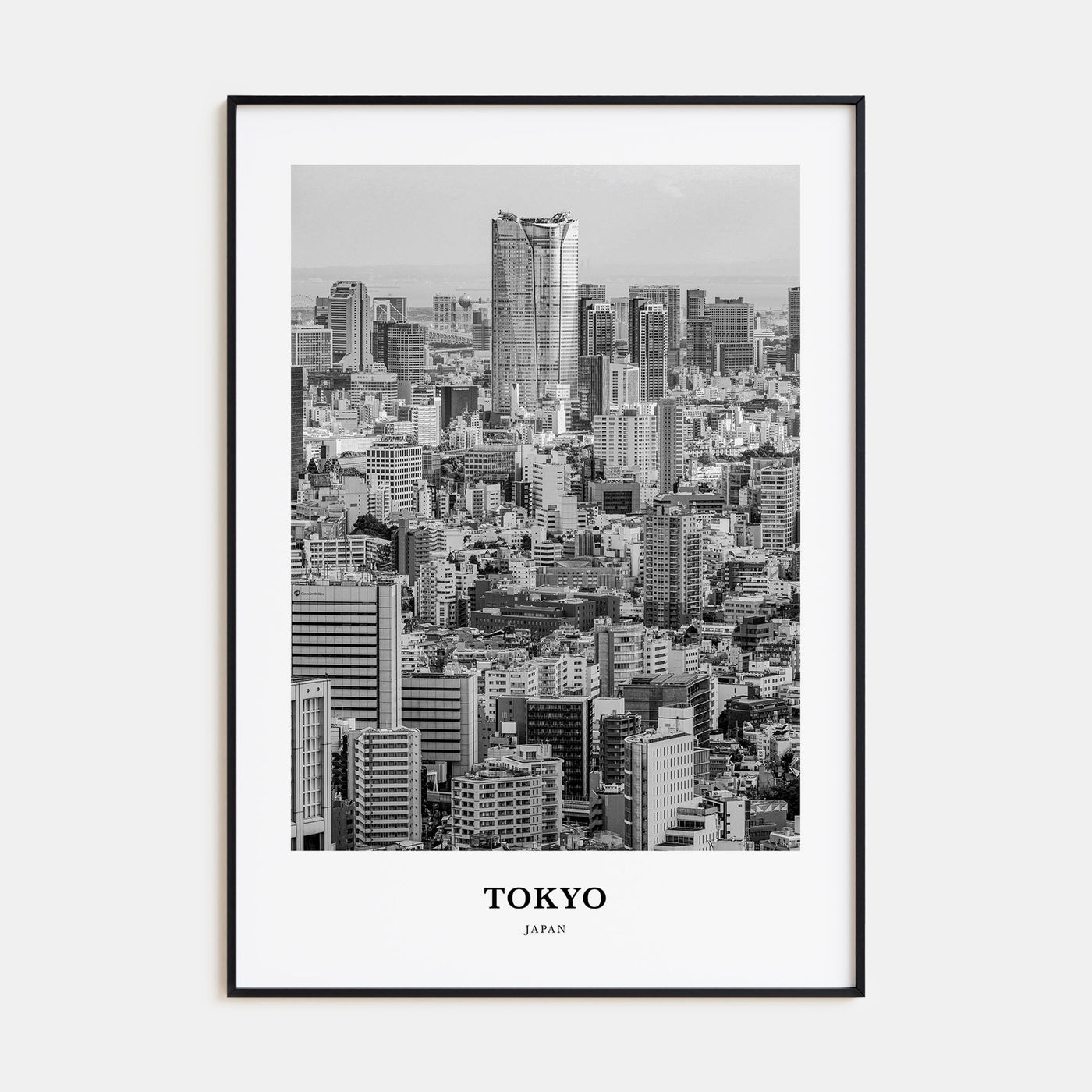 Tokyo Portrait B&W No 3 Poster