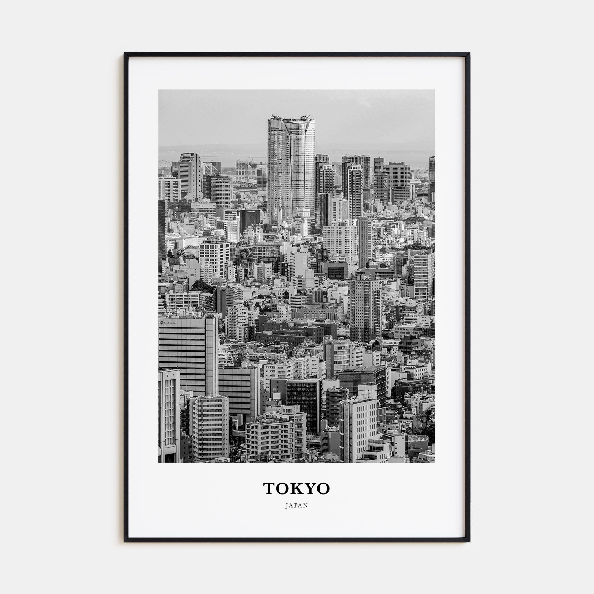Tokyo Portrait B&W No 3 Poster